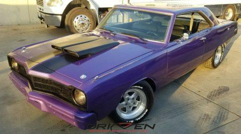 1973 Dodge Dart Plum Crazy and hot-rodded for sale