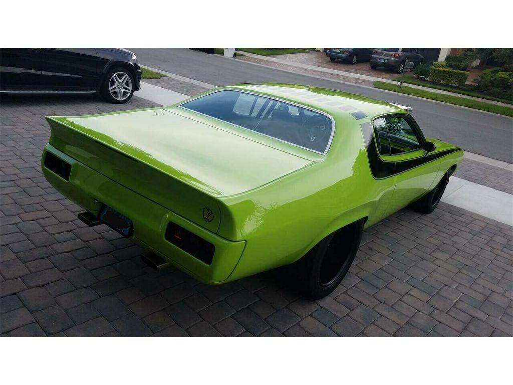 1973 Plymouth Sublime green