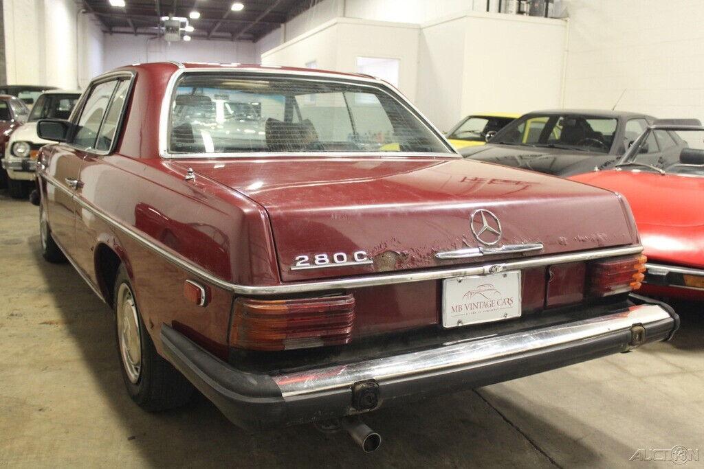 1975 Mercedes-Benz 280C sunroof coupe