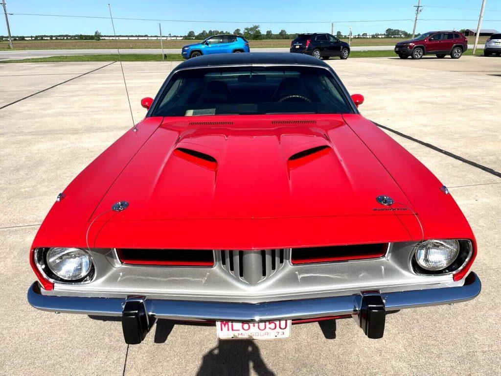 1973 Plymouth Cuda 41382 Miles Red Coupe 8 Automatic