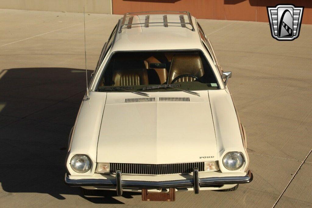 White 1972 Ford Pinto I4 4-Spd Manual