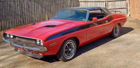 1970 Dodge Challenger Convertible Red Manual R/T for sale