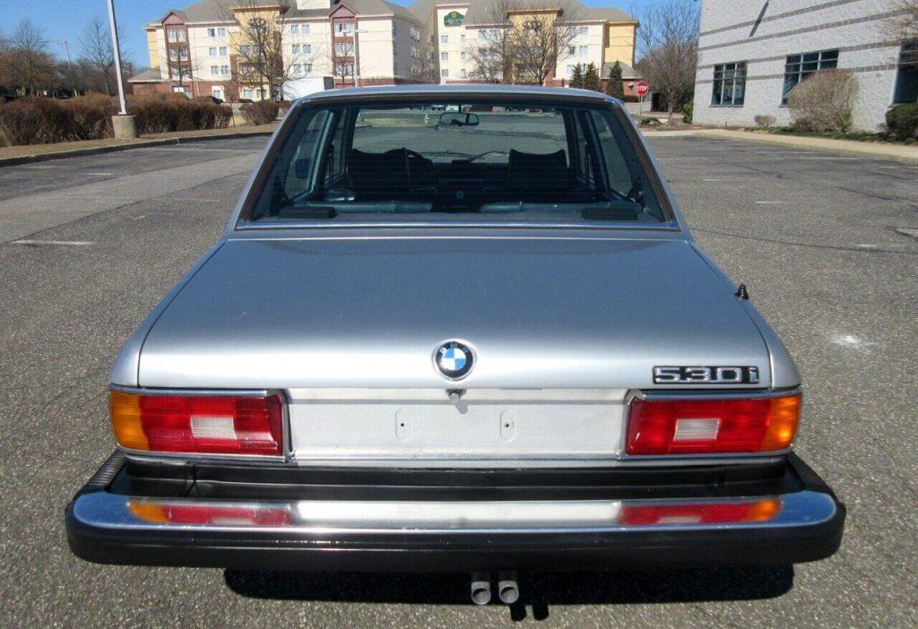 1977 BMW 530I Sedan  Low Miles 1 Owner Super Clean Rare Euro Classic