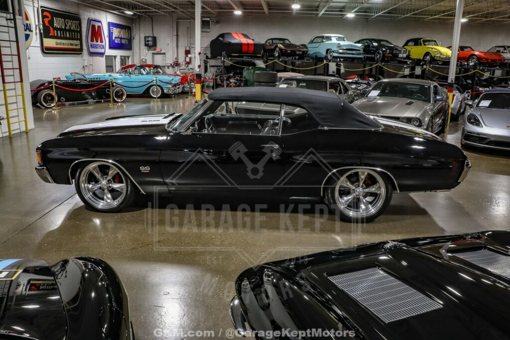 1972 Chevrolet Chevelle SS Convertible Black 454ci V8 13233 Miles
