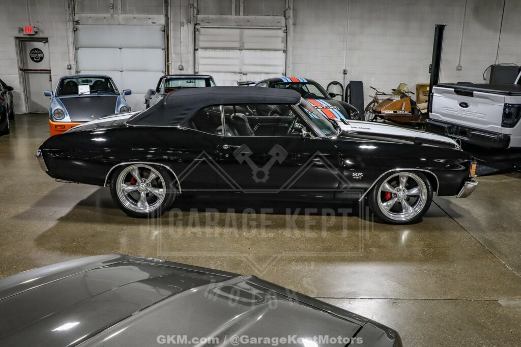1972 Chevrolet Chevelle SS Convertible Black 454ci V8 13233 Miles