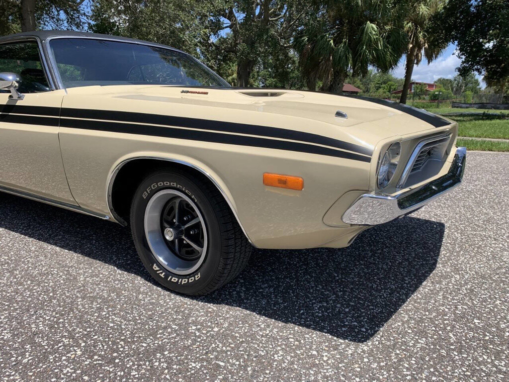 1973 Dodge Challenger Numbers Matching 340, Rare Parchment Exterior, Rallye Dash
