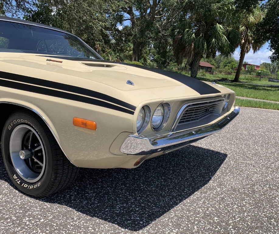 1973 Dodge Challenger Numbers Matching 340, Rare Parchment Exterior, Rallye Dash