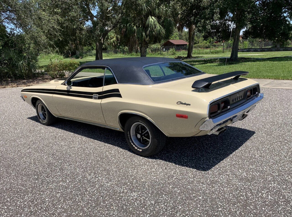 1973 Dodge Challenger Numbers Matching 340, Rare Parchment Exterior, Rallye Dash
