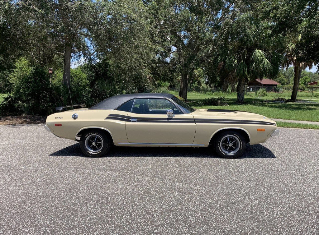 1973 Dodge Challenger Numbers Matching 340, Rare Parchment Exterior, Rallye Dash