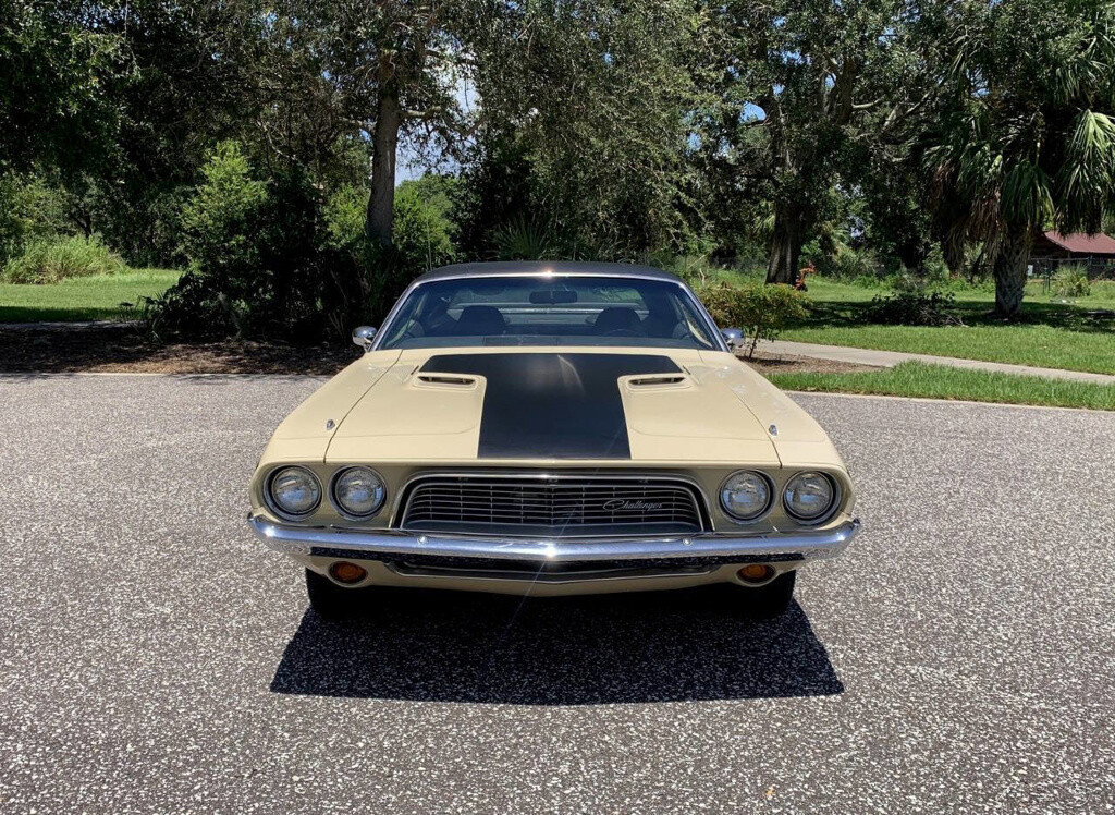1973 Dodge Challenger Numbers Matching 340, Rare Parchment Exterior, Rallye Dash