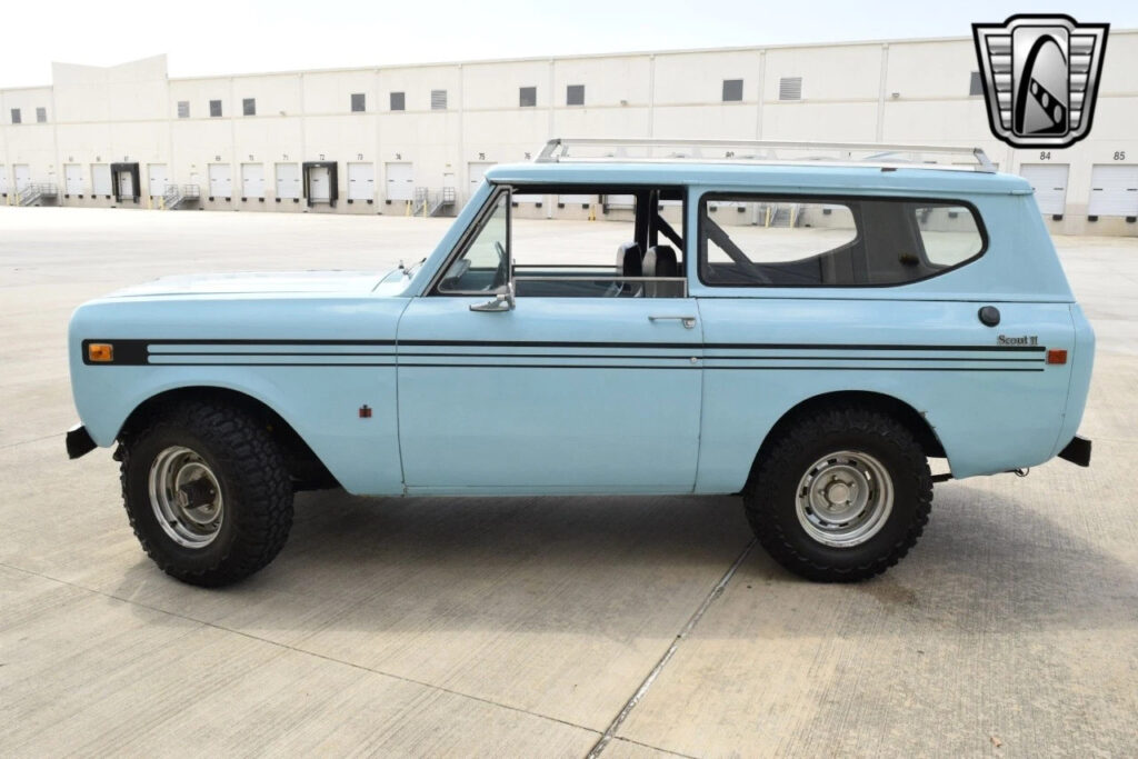 Blue 1977 International Harvester Scout Other 345 CID V8 4-Speed