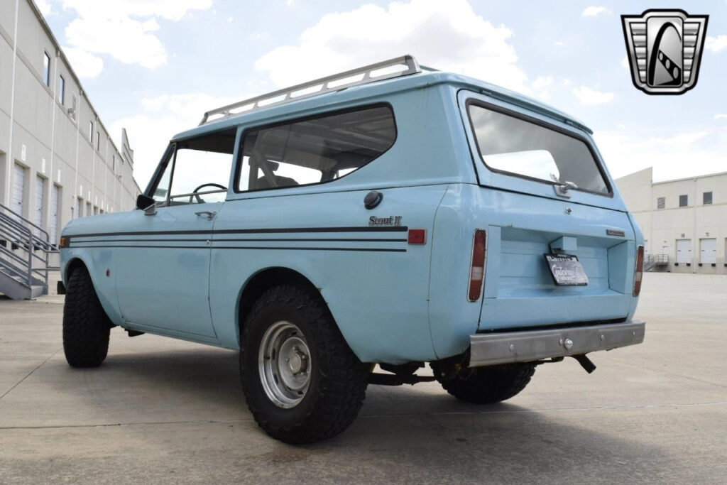 Blue 1977 International Harvester Scout Other 345 CID V8 4-Speed