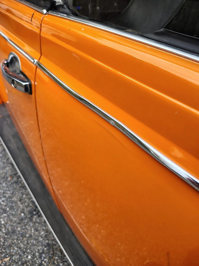 1974 Volkswagen Beetle (pre-1980) Convertible Orange Manual