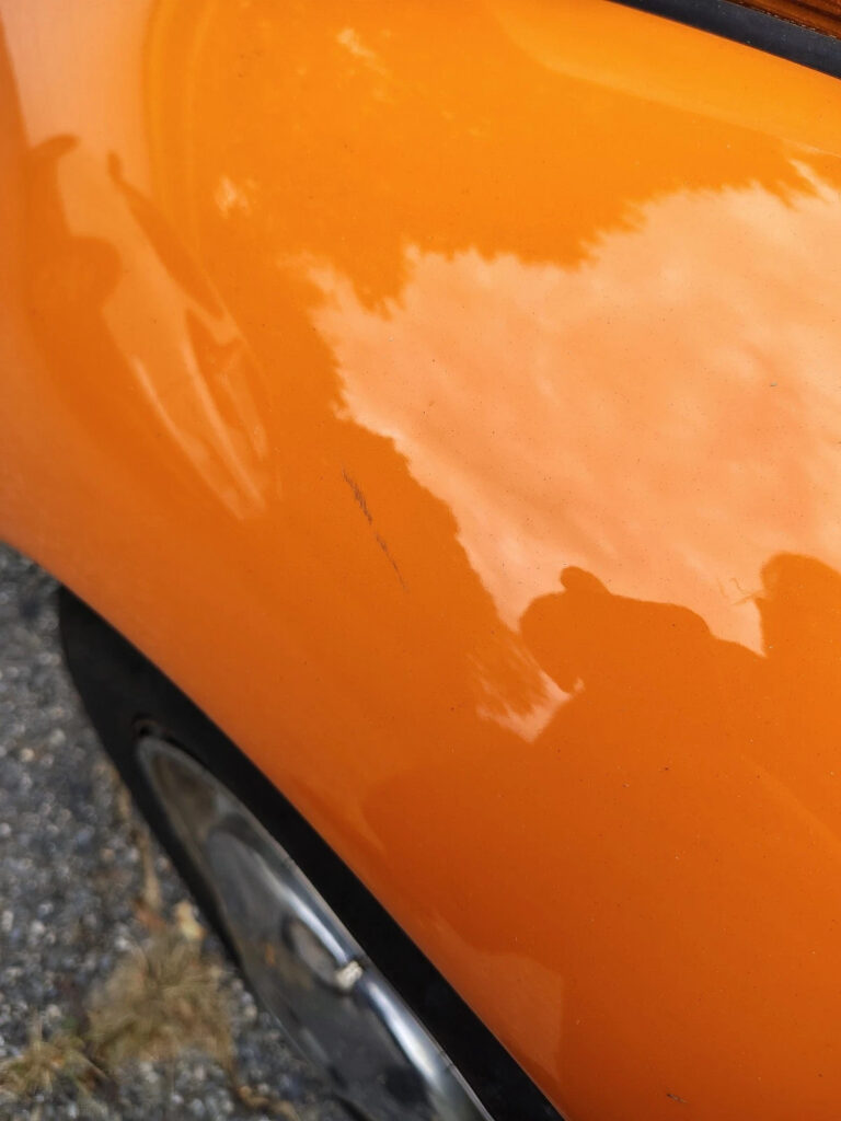 1974 Volkswagen Beetle (pre-1980) Convertible Orange Manual