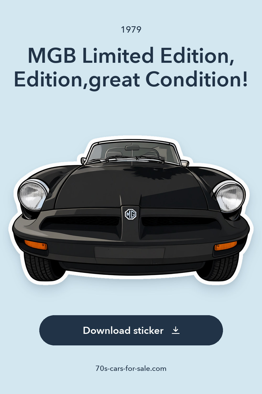 1979 MGB Limited Edition, Edition,great Condition! sticker preview